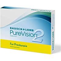 Los mejores  - BAUSCH + LOMB - PureVision2® For Presbyopia - Lentes de contacto de reemplazo mensual para Presbicia